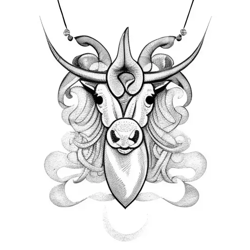 Italian Horn On A Necklace