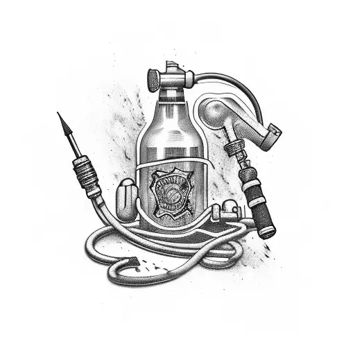 Firefighter And Nurse