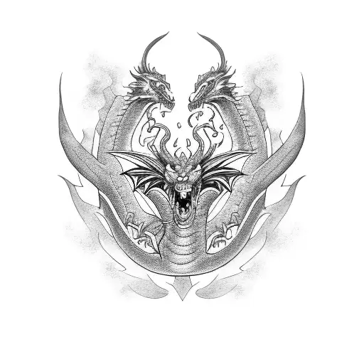 Dragon Inside Forearm