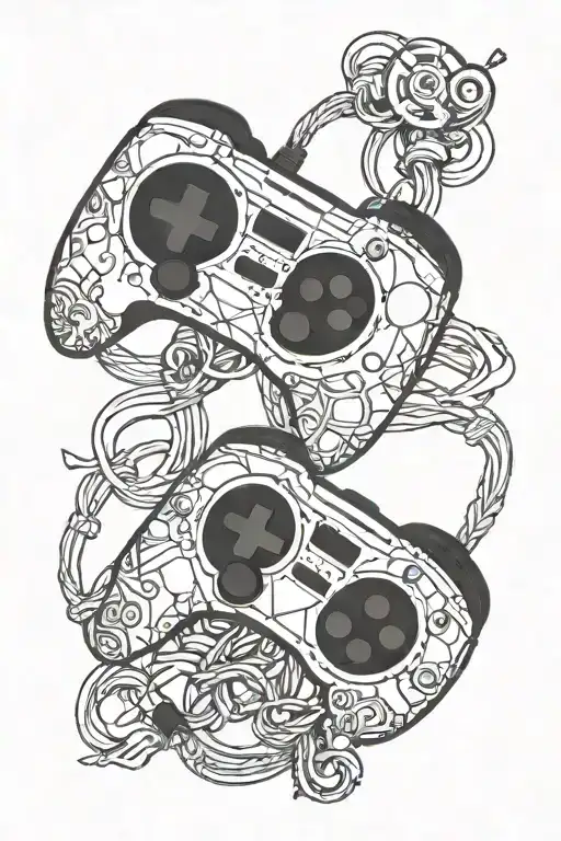 4789 Gaming Controller Intertwined