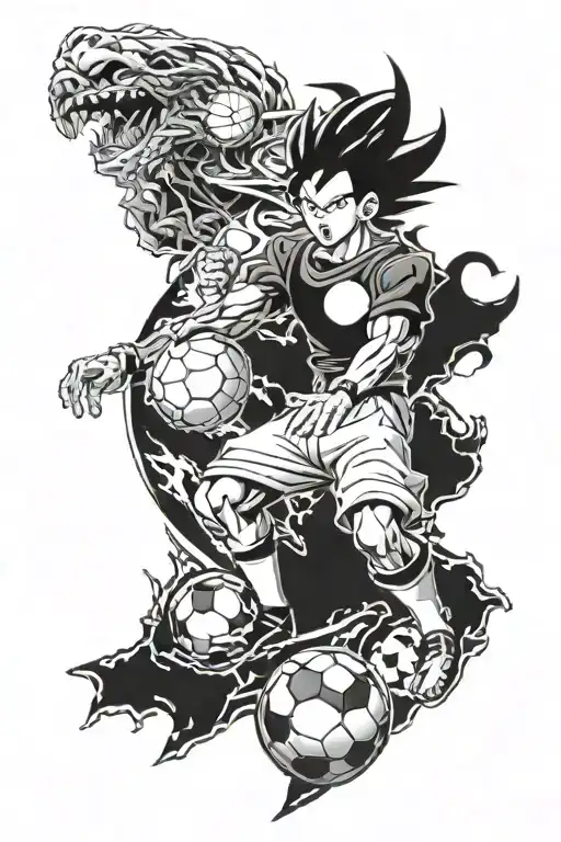 Soccer & Dragon Ball Z & Army & Travel