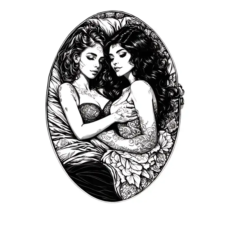 My Gorgeous Wife Lying In Bed