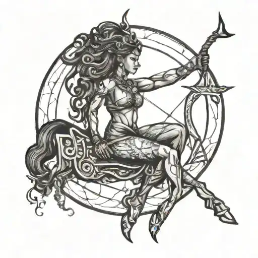 Sagittarius Black Woman