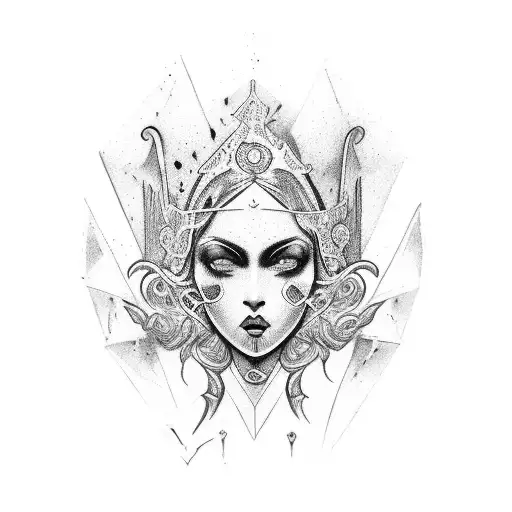 Gothic Sicilian Trinacria