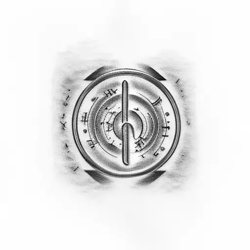 A Music Note Tattoo With A Hidden Reference To Kanye West's Lyrics