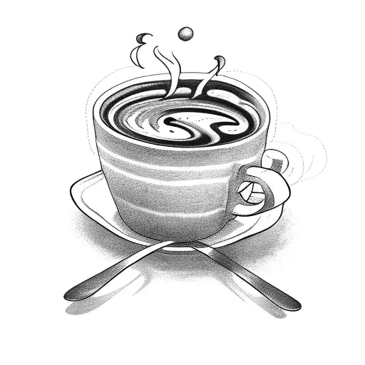 Stack Of Books And A Cup Of Coffee