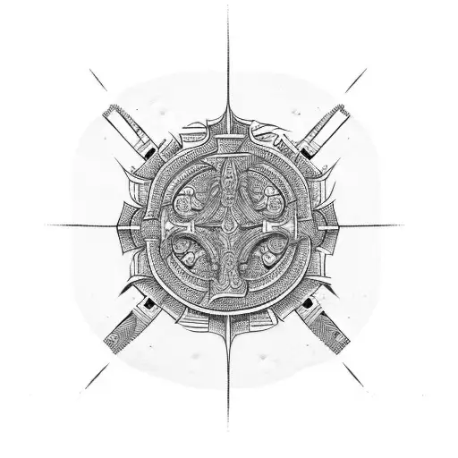 Incorporate Intricate Patterns And Symbols From The Bible Into A Sleeve