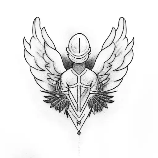 One Boy With Two Boy Angel