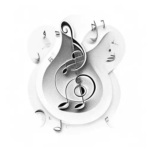 Oddunique With Music Notes