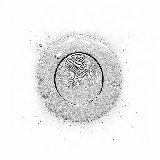 Fingerprint Inside Galaxy