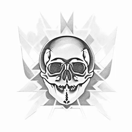 Skull Barcode
