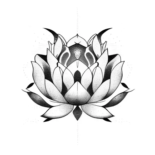 Cyber Lotus Flower