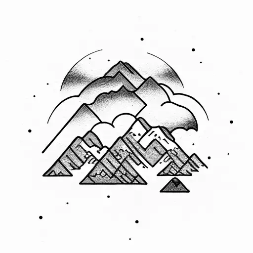 Mountains And Beaches With Hidden Virgo Sign