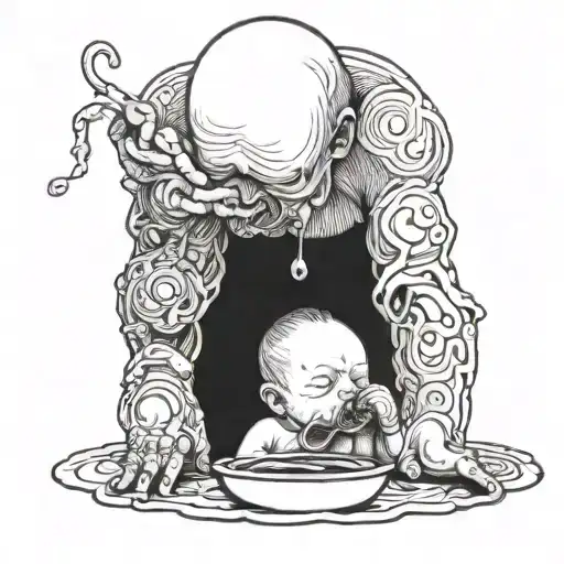 Baby Sipping Wock Lean Melting