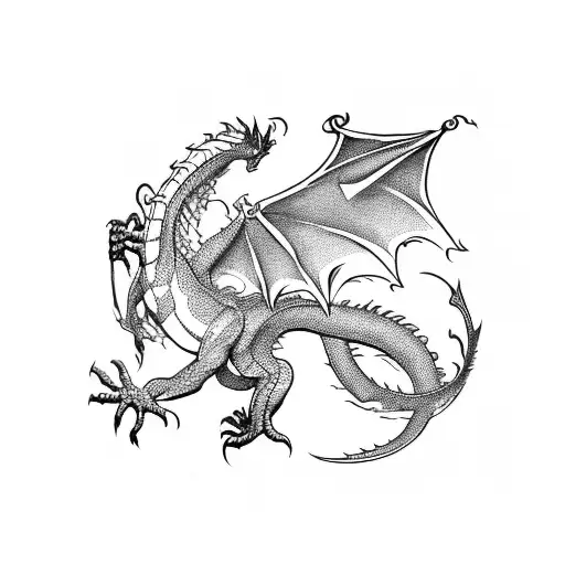 Dragon Grabbing Shield