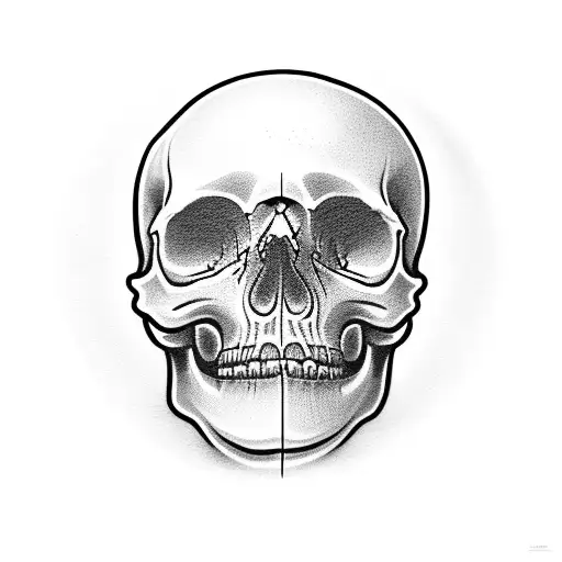 Speak No Evil Skull