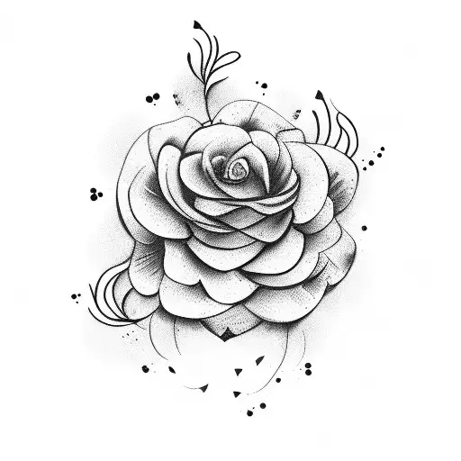 Flower With The Word Aites