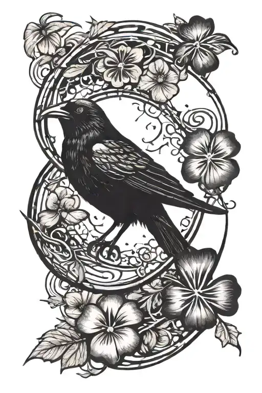 Basquetball Crow Moon '98 Music Numer 5 Leaf Clover