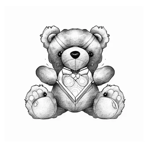 Sewing Pattern Teddy Bear
