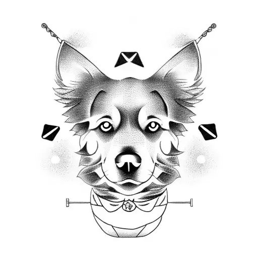 Golden Retriever Named Dice