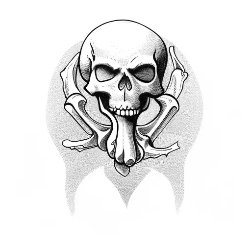 Skeleton Giving Away Heart