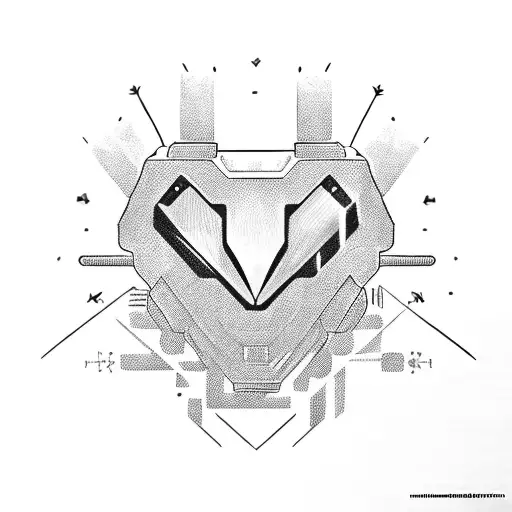 Robot Crow With Lazer Eyes