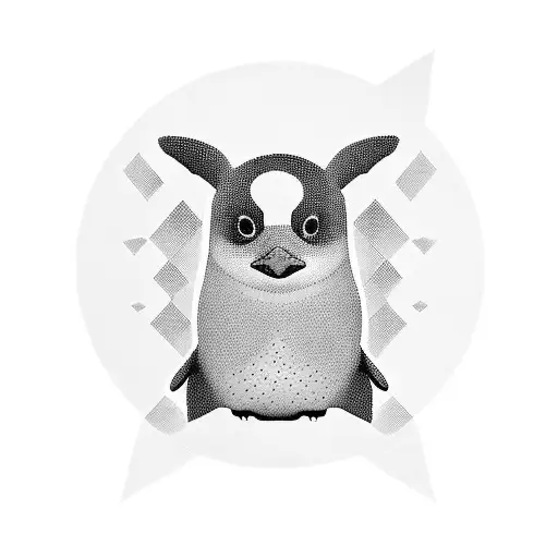 Penguin And Ginea Pig