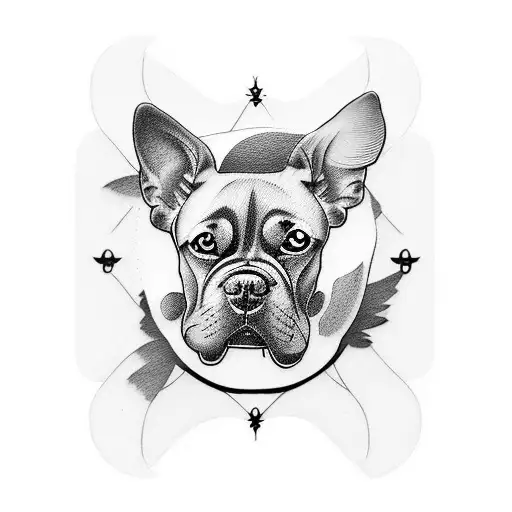 Matching Tattoos S And T With A Dog