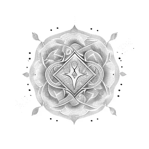 Sharp Edge Flowy Symbol