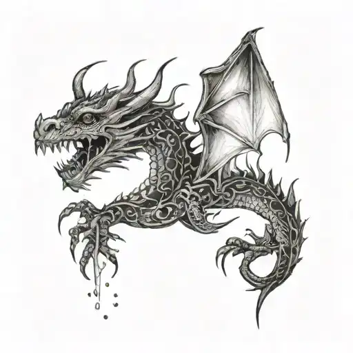 Dragon Made Of Water