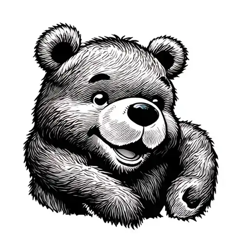 Winnie The Pooh With Honey