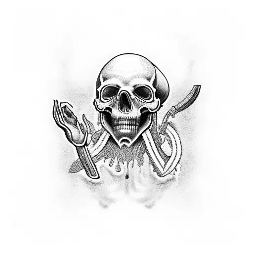 Hear No Evil See No Evil Skulls