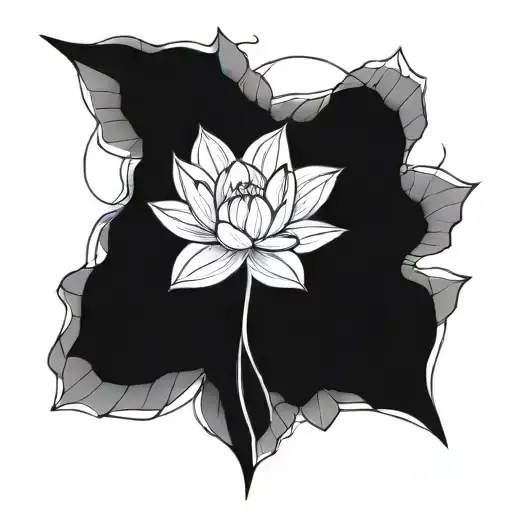Lotus Flower With Arm Band