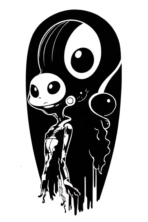 Psychonauts Video Game Themed Tattoo Design