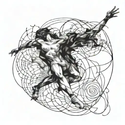 Abstract Representation Of Desire And Movement