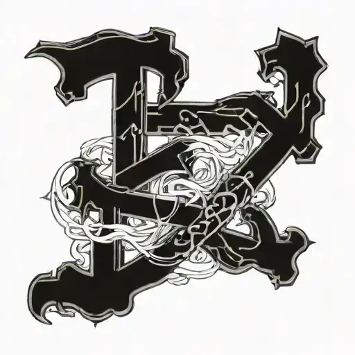 2 M Letter's With A Chinese Soul Bound