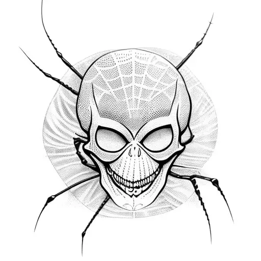 Spider Skull Legs
