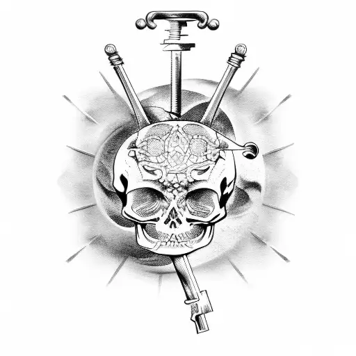 Fibonacci With Skeleton Key And Raven