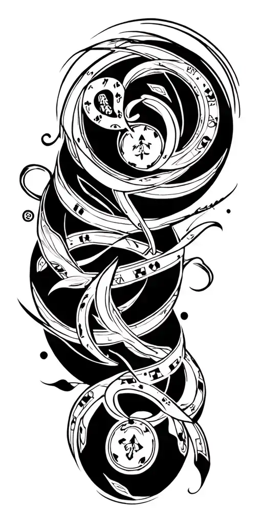 Casino And Flow Letters