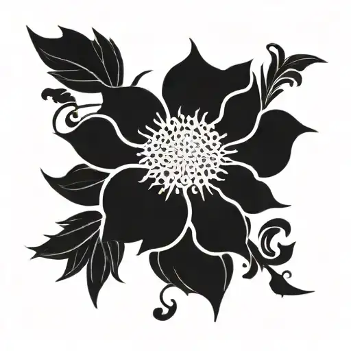 Incorporate Floral Elements Into The Design Of The Name 'Amar'