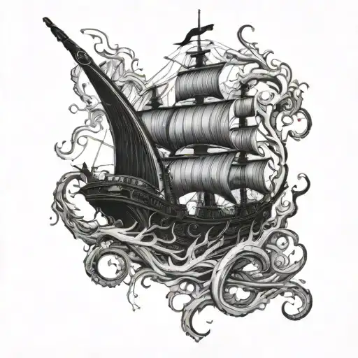 Kraken Around A Plane