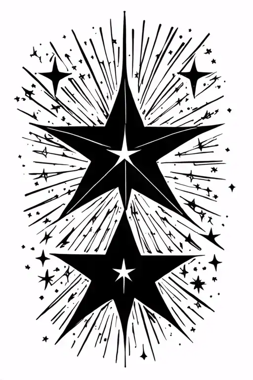 Stars In Straight Line