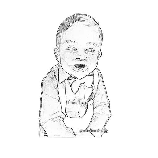 A Little Boy In A Bow Tie