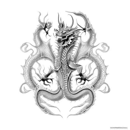 Asian Dragon Skeleton