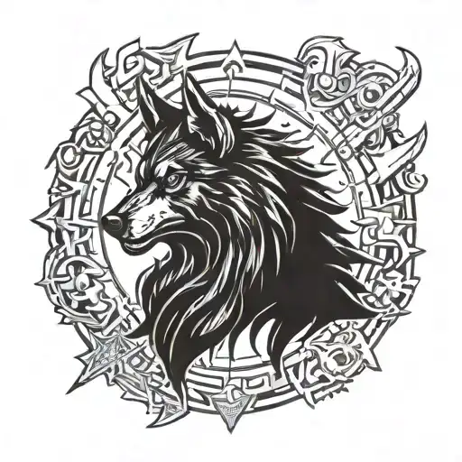 Warhammer 40K Space Wolves Logo