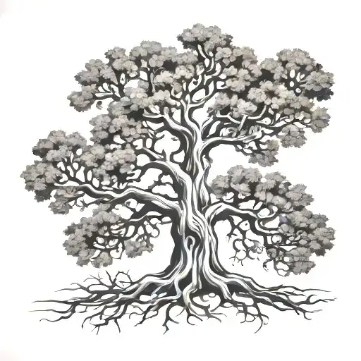 Oak Tree For Calf Region