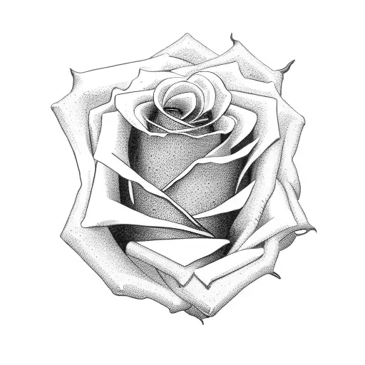 Rose Made By Hundred Dollar