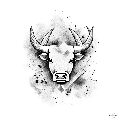 Bull With Smoke