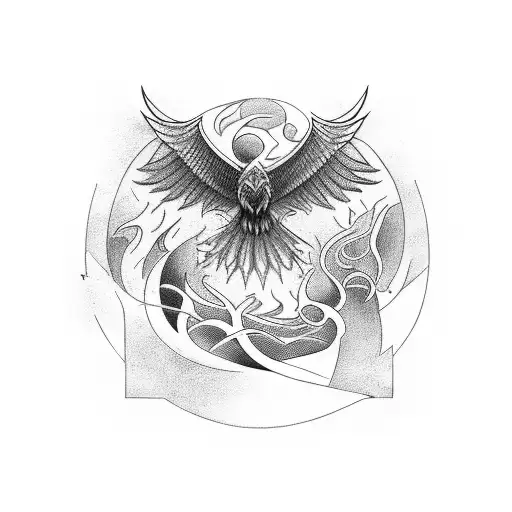 Phoenix In Norse Atyle