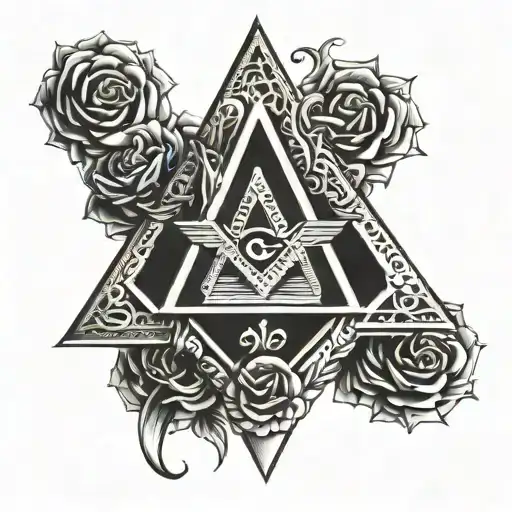 Incorporate Masonic Symbols Such As The Square And Compass